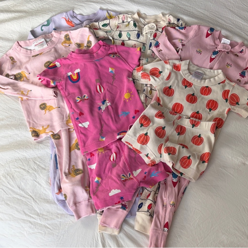 Hanna Andersson Kids Pajama Lot / Sz 90 / 3T